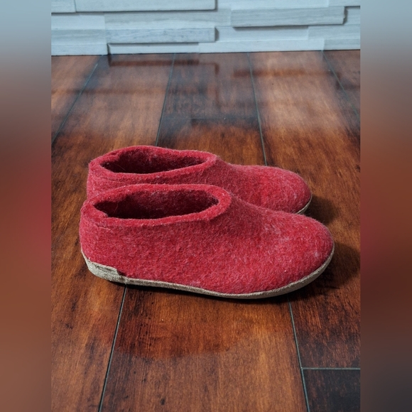 Kids Red Glerups Slipper Shoes Size EU 31 US 13 - Picture 5 of 7